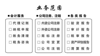 代办泉州南安晋江石狮公司注册代理记账报税代理注册商标